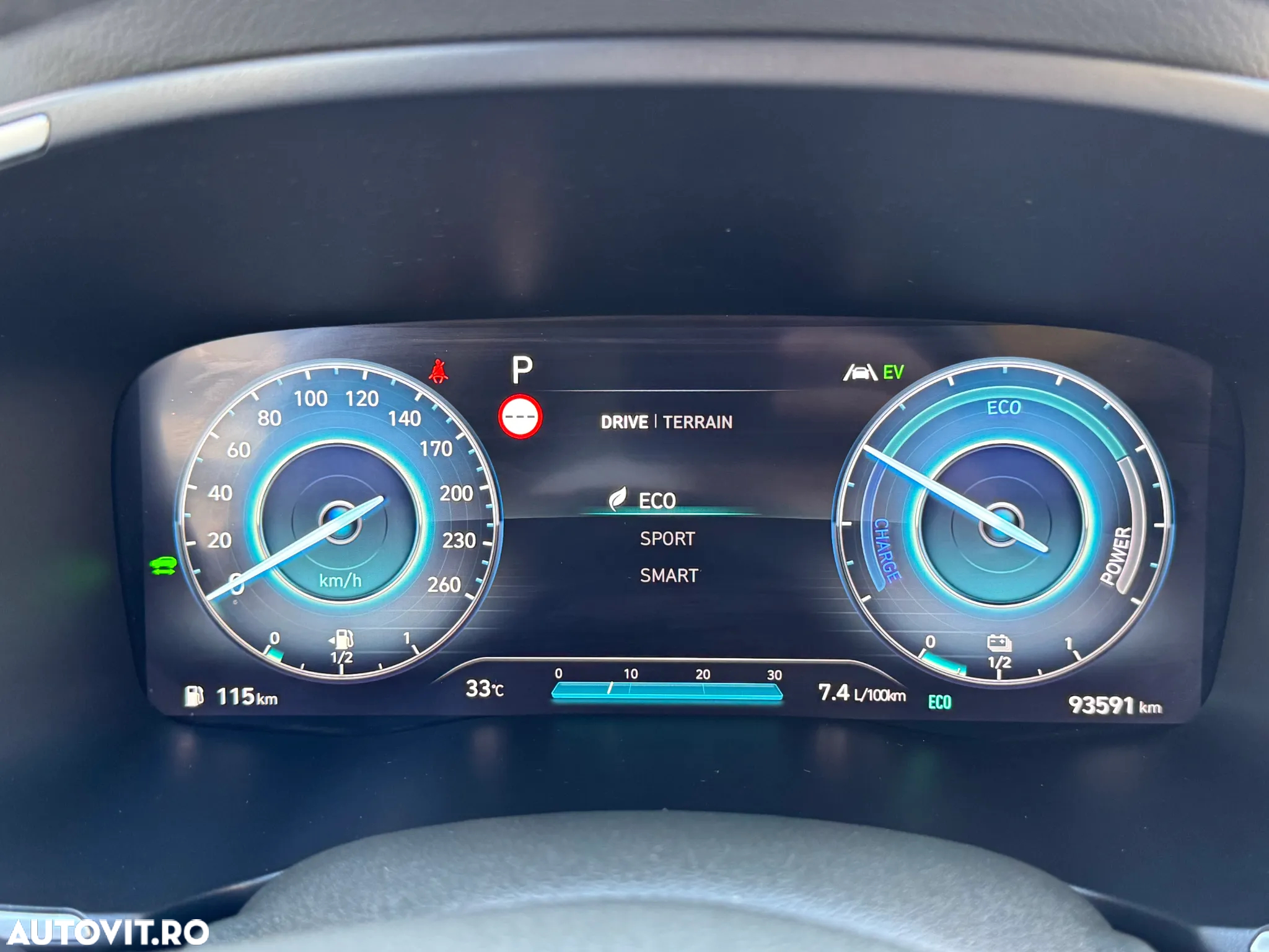 Hyundai Santa Fe Hybrid 1.6 l 230 CP 4WD 6AT Luxury - 35