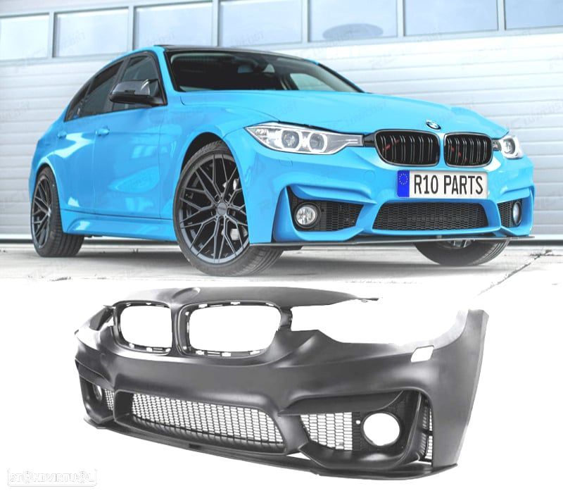 PARA-CHOQUES FRONTAL BMW F30 F31 LOOK M3 + LIP FRONTAL - 1