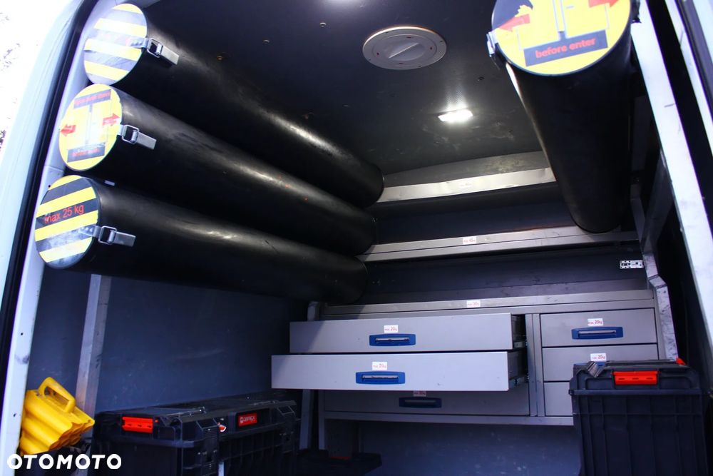 Mercedes-Benz SPRINTER 3.0 CDI V6 190KM BRYGADÓWKA ZABUDOWA WARSZTATOWA WEBASTO KAMERA - 37
