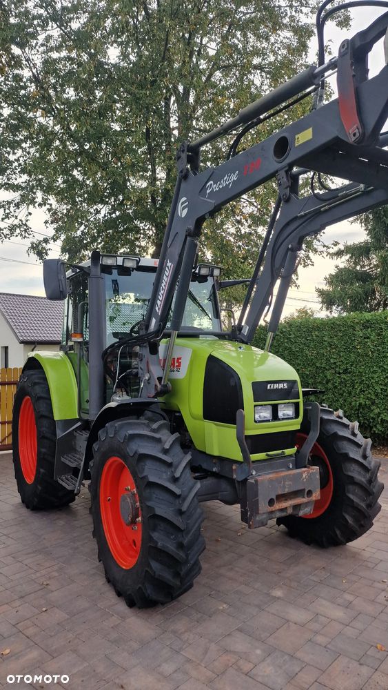 Claas ARES 556 RZ, silnik 4cyl JOHN DEERE 105 koni, świeżo sprowadzony - 1
