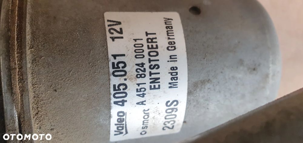 Mechanizm wycieraczek przód przedni Smart Fortwo II 451 EU A4518200040 A4518240001 - 8