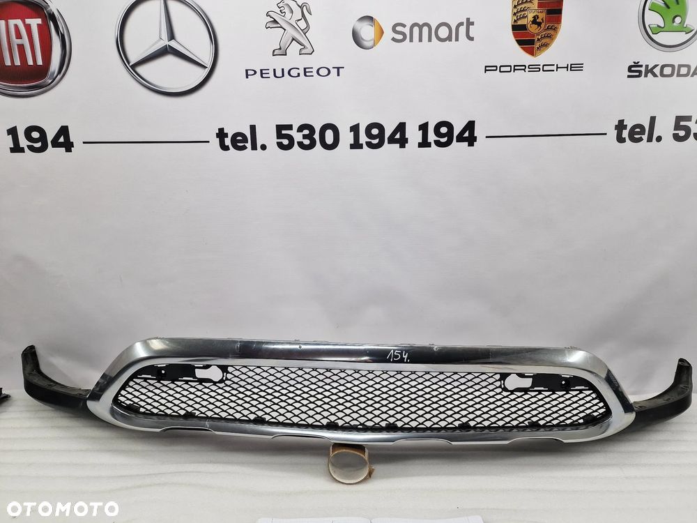 MERCEDES GLC W253 14- KRATKA ŚRODKOWA / SPOJLER / DOKŁADKA ZDERZAKA PRZEDNIEGO PRZÓD Z CHROMEM , NR A2538850565 , NR AUKCJI KR154 - 1