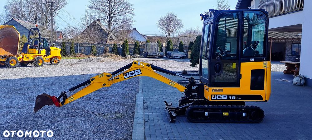 JCB JCB 19 C -1 ful opcja najbogatsza jak nowa mini koparka sprowadzona 8020 1 wł 8018 okazja 16 - 25
