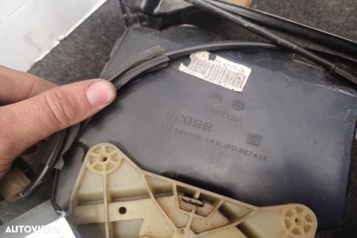 Macara geam fata stanga electrica 1T0959701AD 3C0959793 986350XXX 1T0 - 5