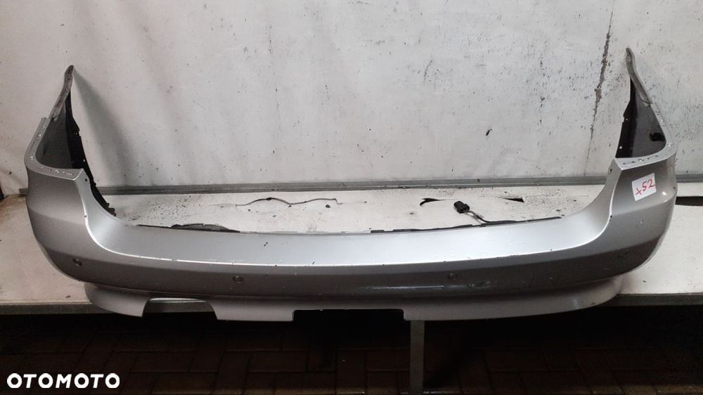 * ZDERZAK TYŁ TYLNY BMW E61 E60 KOMBI TOURING SREBRNY TITANSILBER PDC CZUJNIKI - 1
