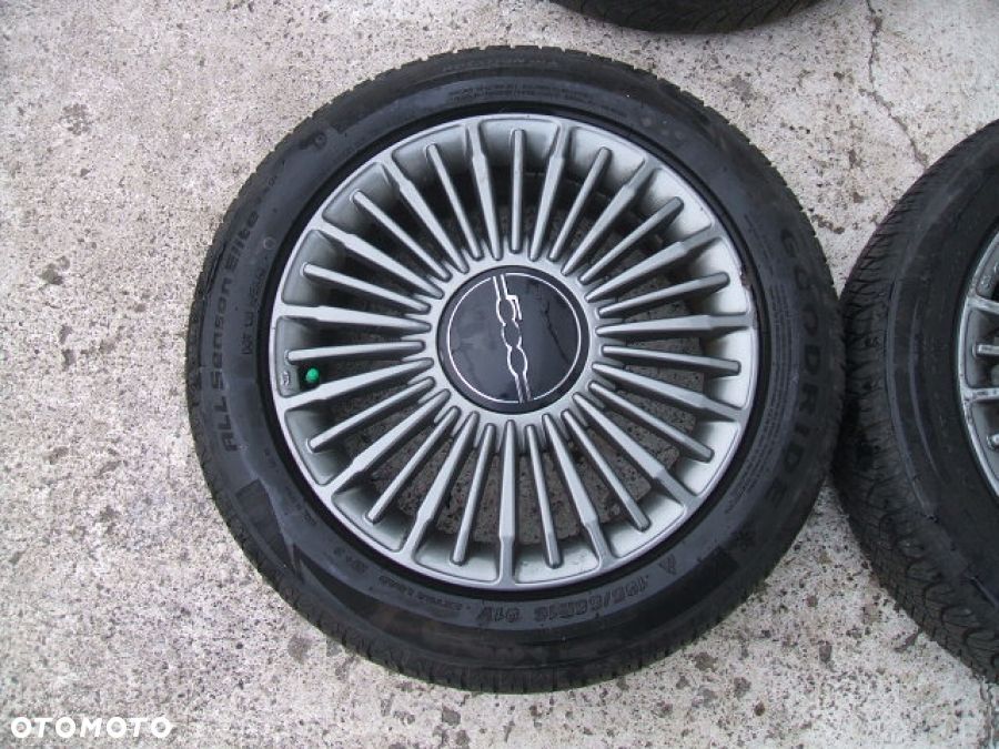 FIAT 500e 500 FELGI KOŁO KOŁA opona 195/55/16 M+S 4x98 ET41 - 3