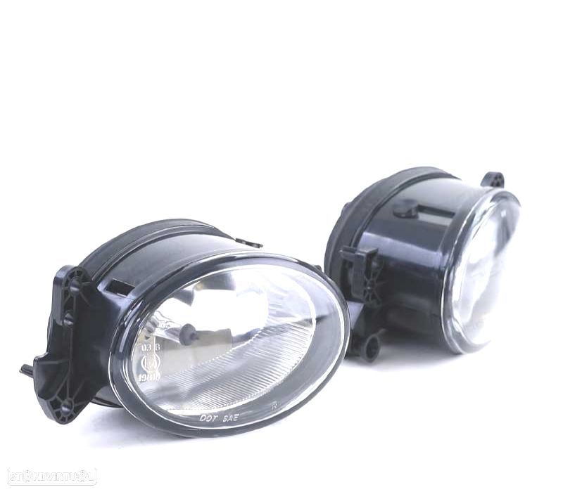 FARÓIS DE NEBLINA MERCEDES CRISTAL CLARO - 4