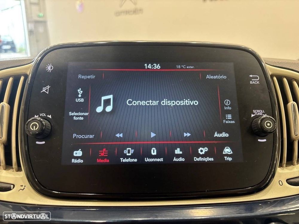 Fiat 500 1.2 Lounge MTA - 16