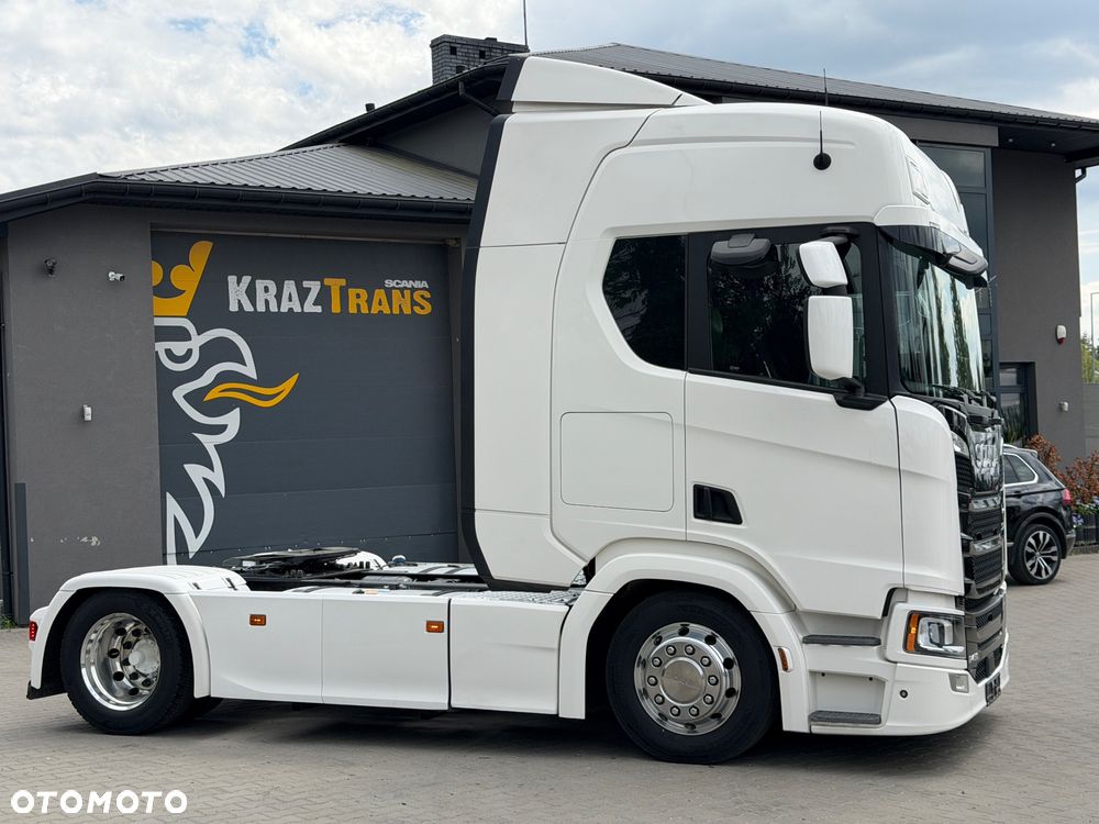 Scania Low deck mega r450 z Niemiec alcoa full led dwa duże zbiorniki navi klima postojowa nowe Tacho - 4