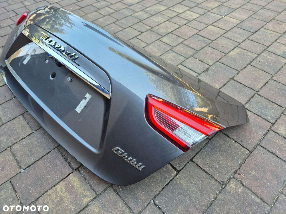 klapa bagaznika kompletna maserati ghibli - 3