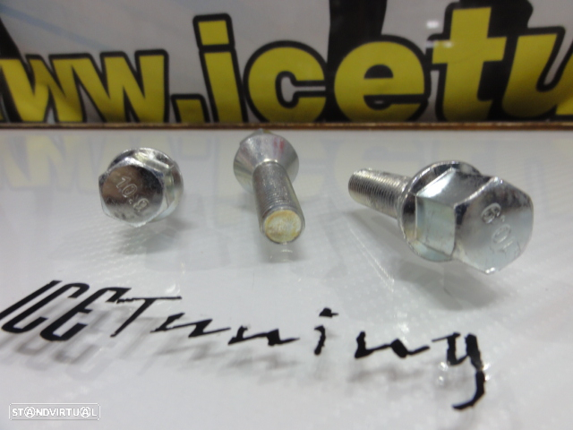Pernos cônicos para espaçadores de 5mm, 12mm, 15mm, 20mm, 30mm  12 x 1.25 / 12 x 1,5 / 14 x 1,25 / 14 x 1,50 - 3