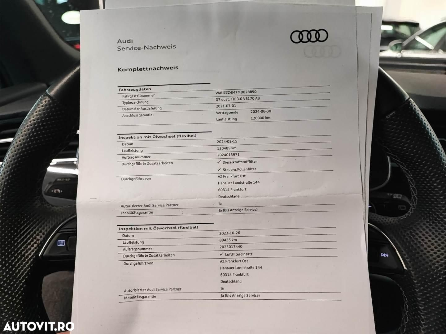 Audi Q7 45 TDI quattro Tiptronic MHEV S Line - 25
