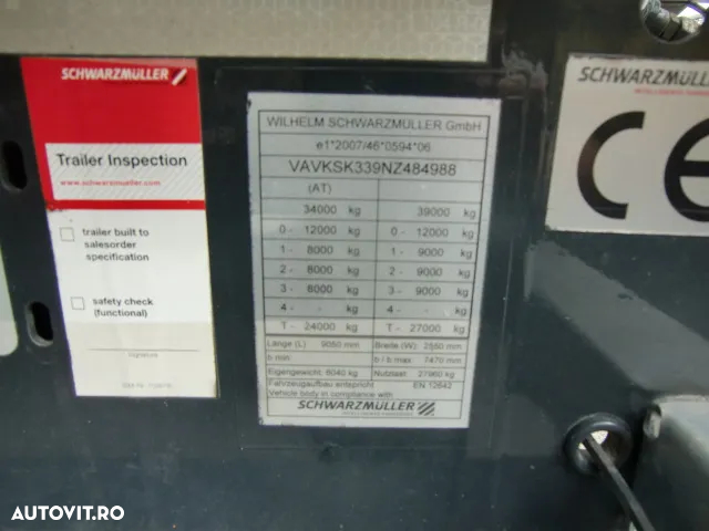 Schwarzmuller Hardox,25mc, axa liftanta, factura externa - 11