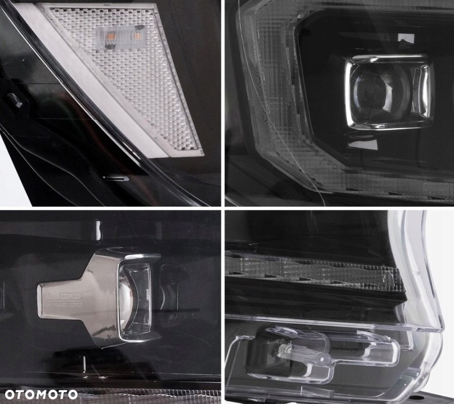 reflektor lampa kpl vland full led neon tuning ford ranger v 5 mk5 lift 16- - 10