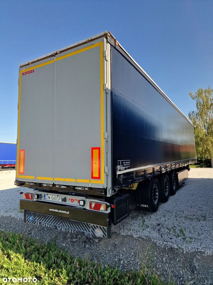 Kögel FIRANKA - SAF - NOWE PLANDEKI - OŚ PODNOSZONA - PALECIARA - 8