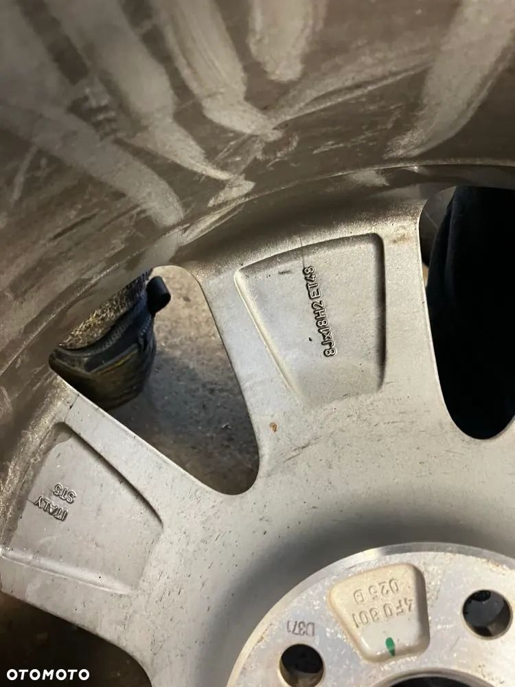 felga aluminiowa opona audi 4f0801025d nowa - 4