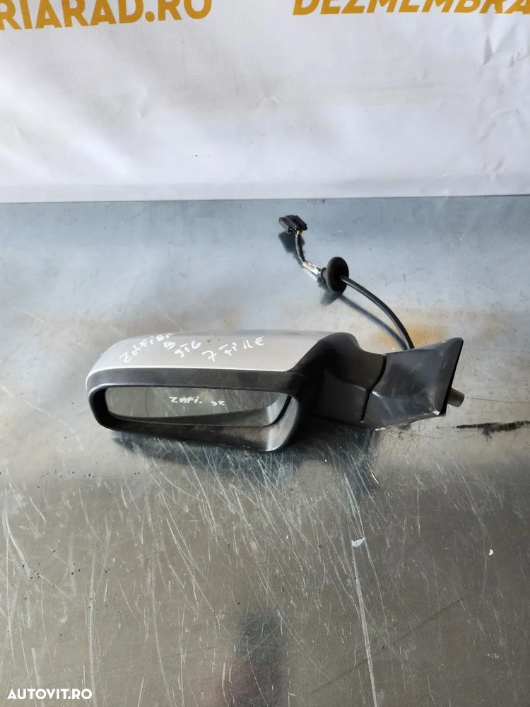 Oglinda Stanga Electrica Opel Zafira B Completa Cu 7 Fire La Mufa - 4