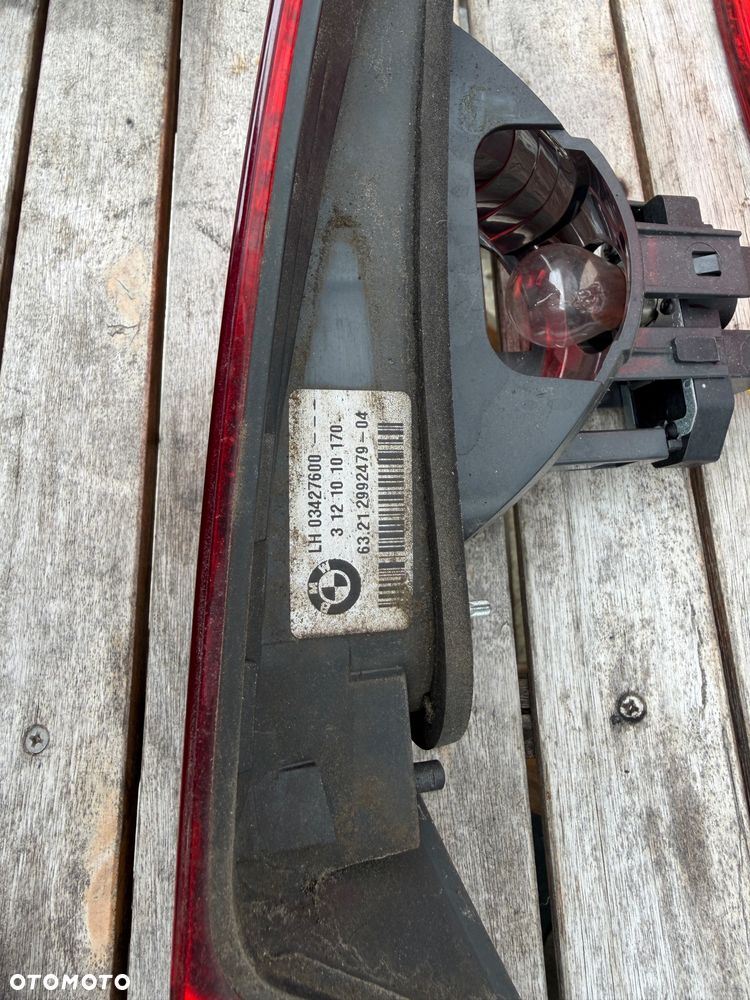 Lampy tył tylne w klapę lewa prawa x1 e84 ledy 2 sztuki - 3