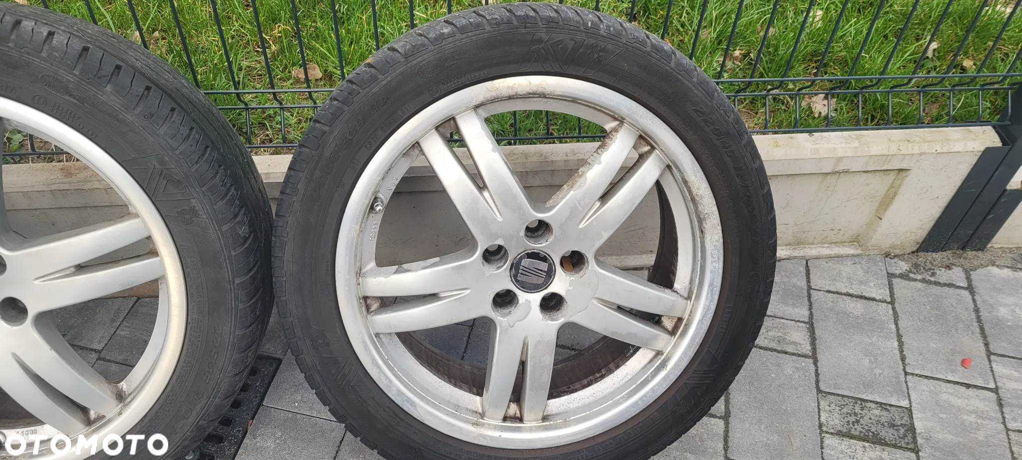 1000ZŁ ALUFELGI 17" VAG 5x100mm 17x7" LEON, GOLF, BORA, A3 8L, TOLEDO, OCTAVIA, NEW BEETLE - 5