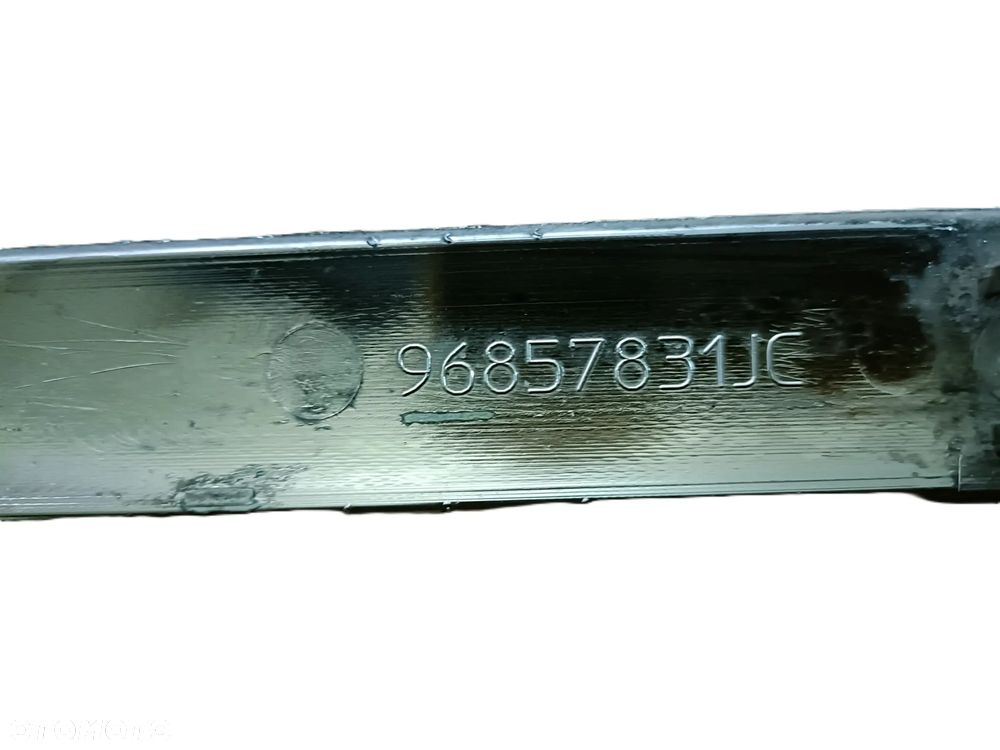PEUGEOT 3008 I 09-16 r. LISTWA CHROM NAKŁADKA PROGOWA LEWA 96857831JC + - 6