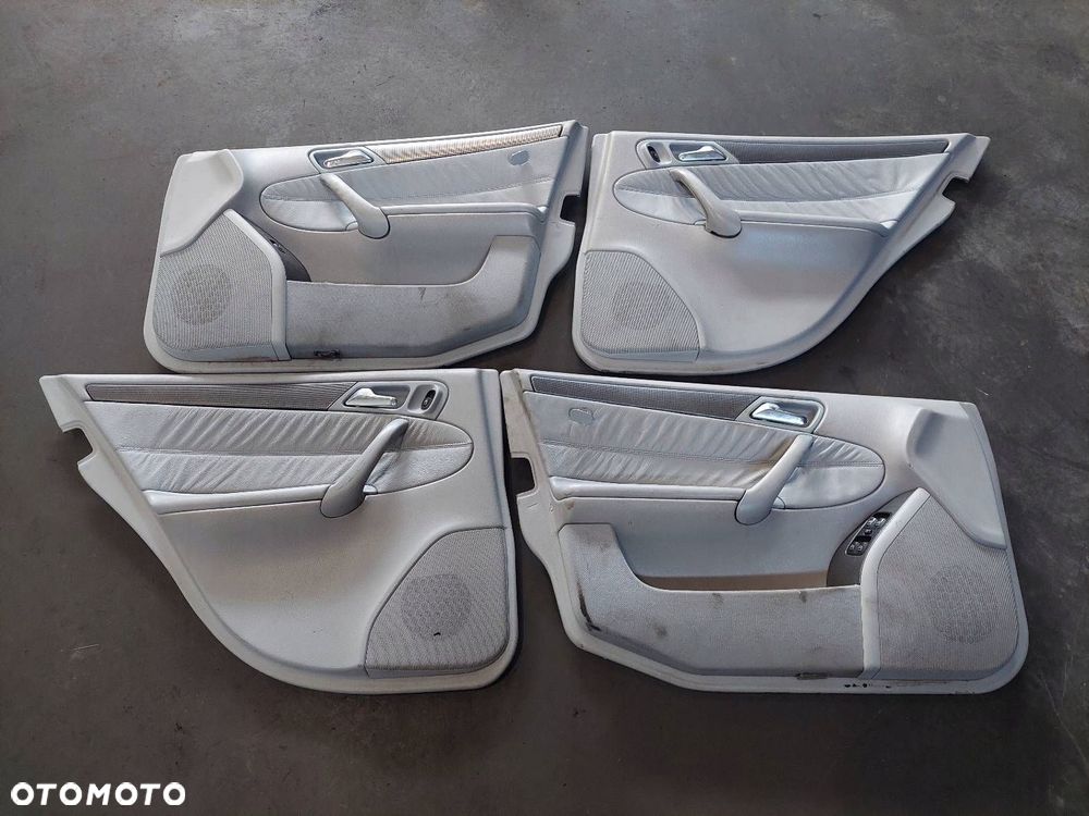 KOMPLET FOTELI  PRZÓD KANAPA TYŁ BOCZKI MERCEDES-BENZ W203 S270 - 4
