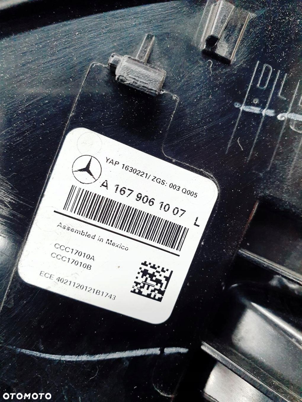 MERCEDES GLE II W167 19r LEWA LAMPA TYŁ FULL LED ORY EUROPA - 7