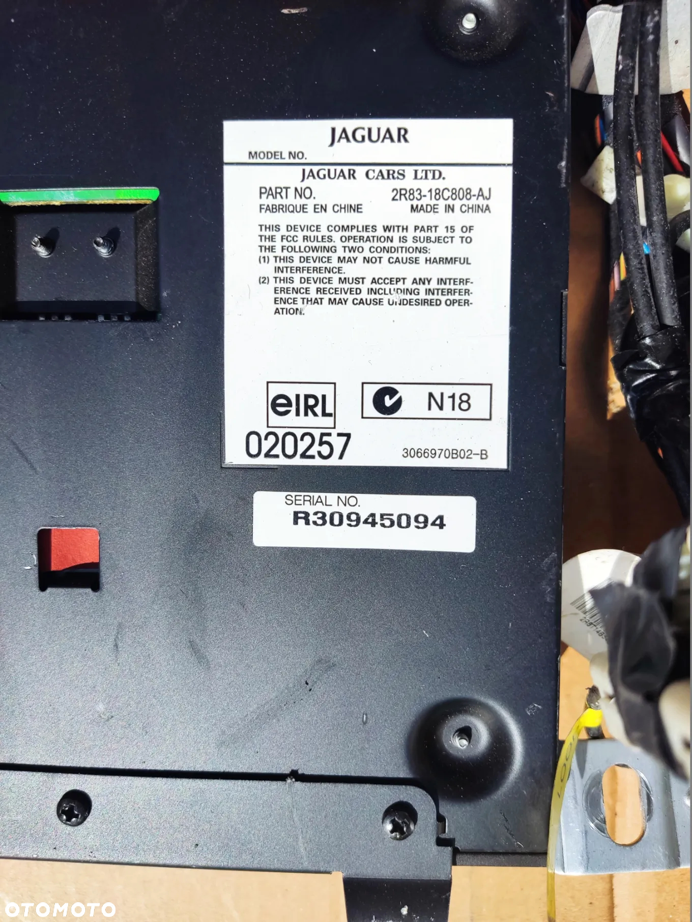WZMACNIACZ CZYTNIK NAWIGACJI DVD MODUŁ TELEFONU JAGUAR XF 08- 1X43-10D893-AH 2R83-18C808-AJ - 3