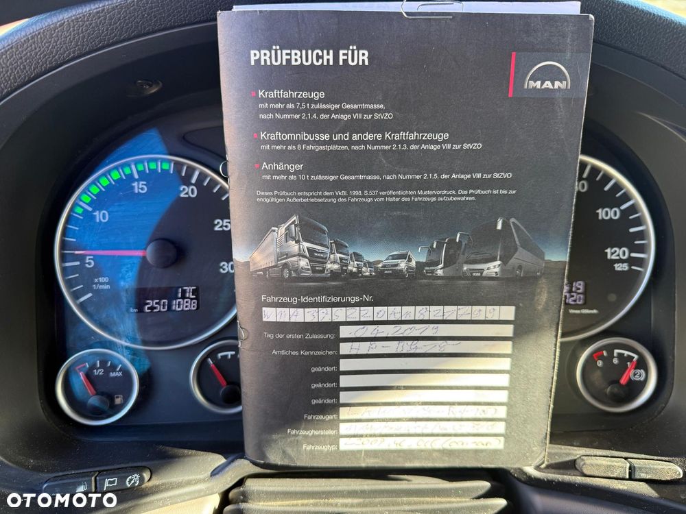 MAN 35.460 TGS wywrotka 8x4, 3-str. MEILLER, BORDMATIC, 250 t.km., TOP! - 28