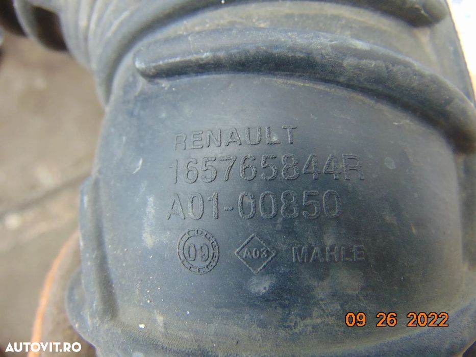 Tub admisie aer renault Latitude 2.0 conducta turbina Laguna 3 conduct - 2
