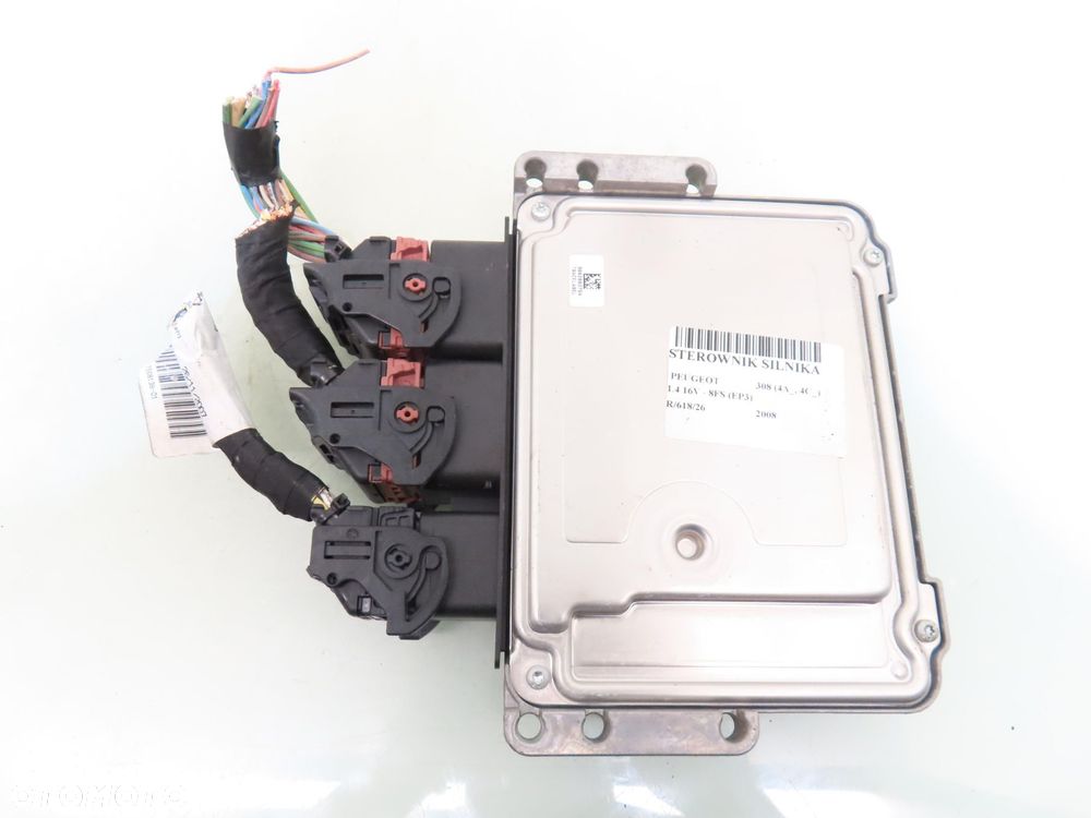 STEROWNIK PEUGEOT 308 1.4 16V VTI 0261201505 9664738680 - 2