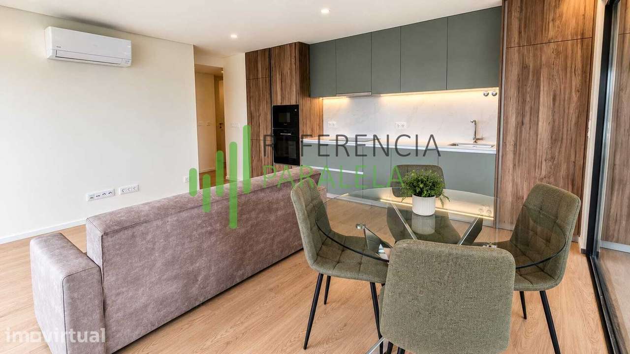 Apartamento T1 Novo para Arrendamento junto ao Parque da Lavandeira... - Grande imagem: 2/23