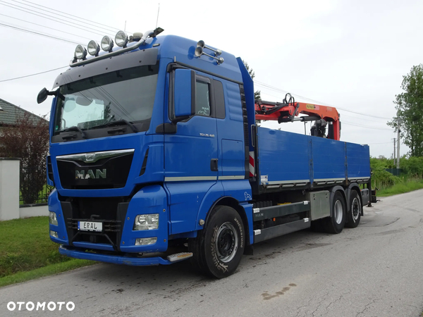 MAN TGA 26.480 HDS Palfinger PK 18001L budowlanka sprowadzony z Niemiec manual idealny