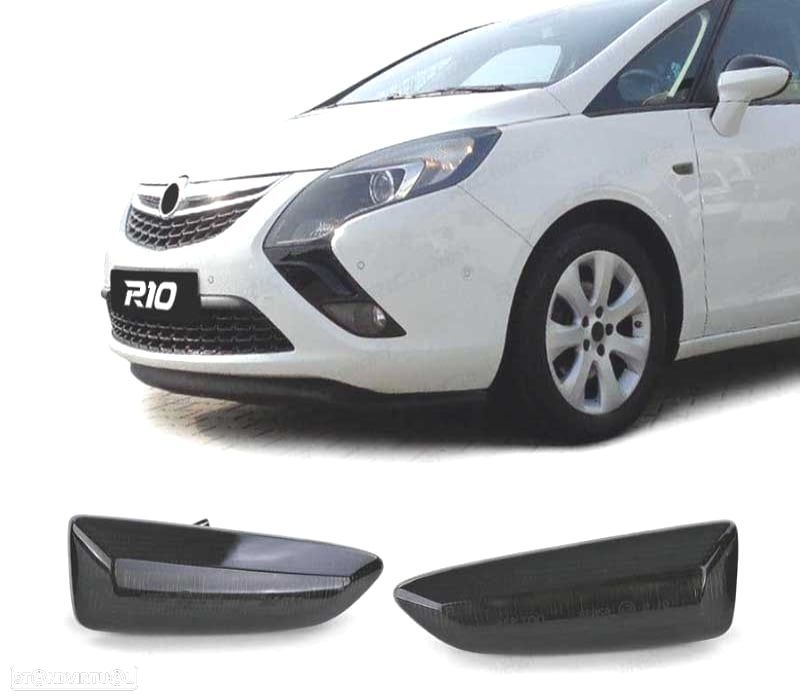 PISCAS LATERAIS PARA OPEL ASTRA J ASTRA K ZAFIRA C INSIGNIA B LED DINÁMICO FUMADOS - 1