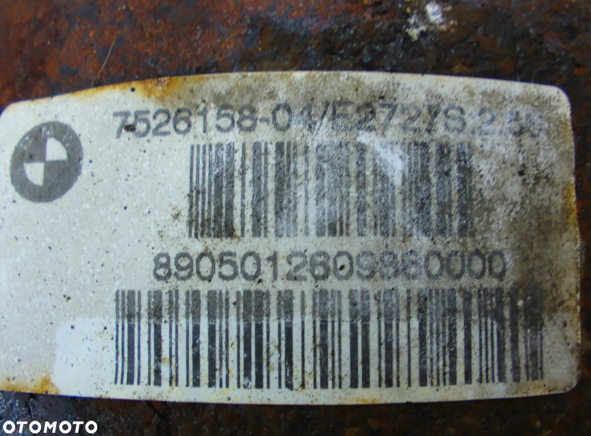 BMW E46 Dyferencjał Dyfer Most Napęd 7526158  2.56 - 6