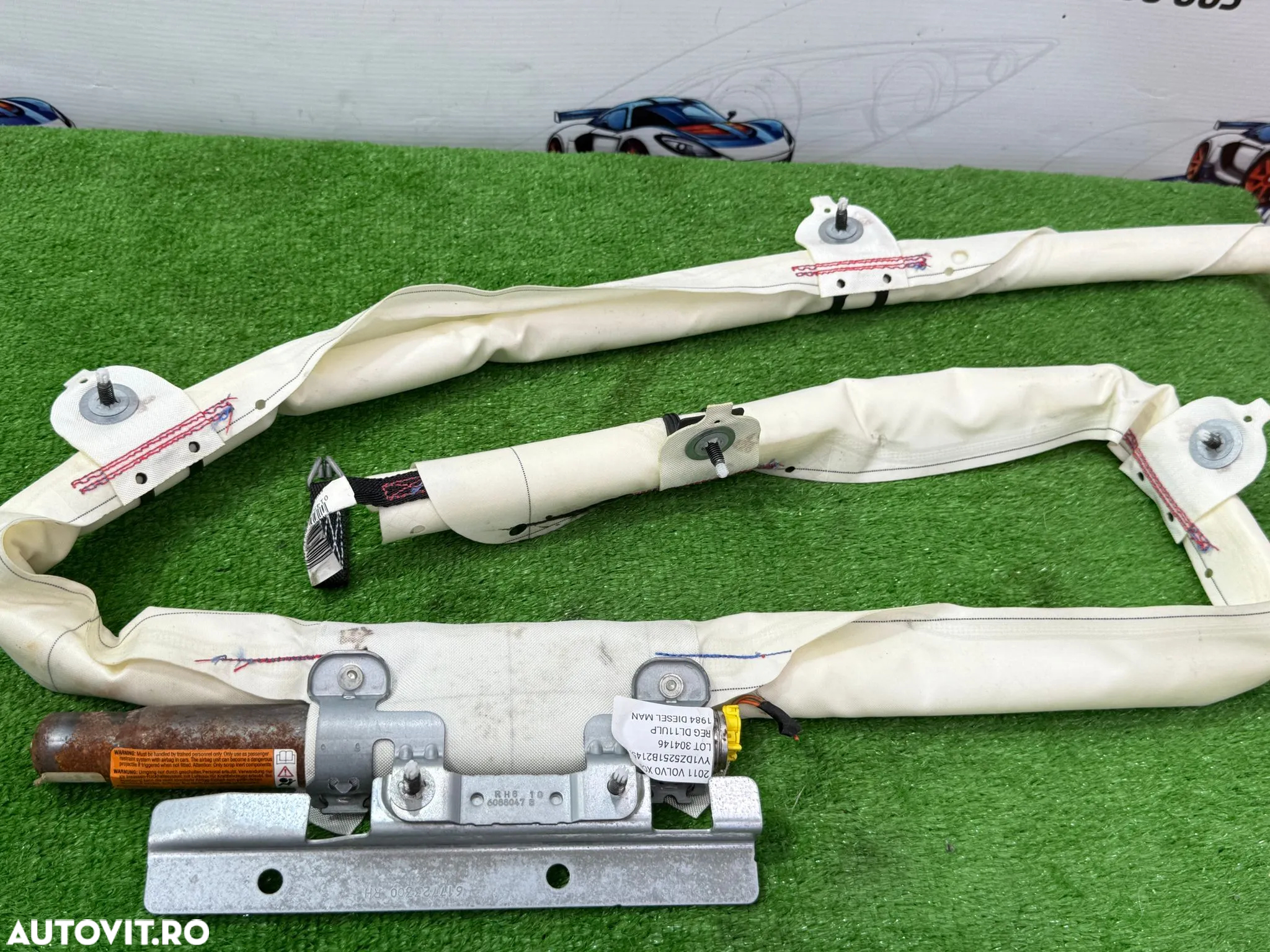 AIRBAG CORTINA DREAPTA VOLVO XC60 2011 2.0 DIESEL COD OEM 31271737 P31271736 2010-2014 - 5