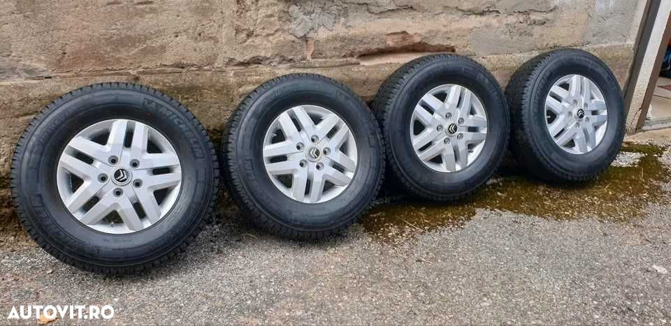Jante NOI aliaj Fiat Ducato,Boxer,Jumper,Movano225 75r16C M+S MICHELIN - 2