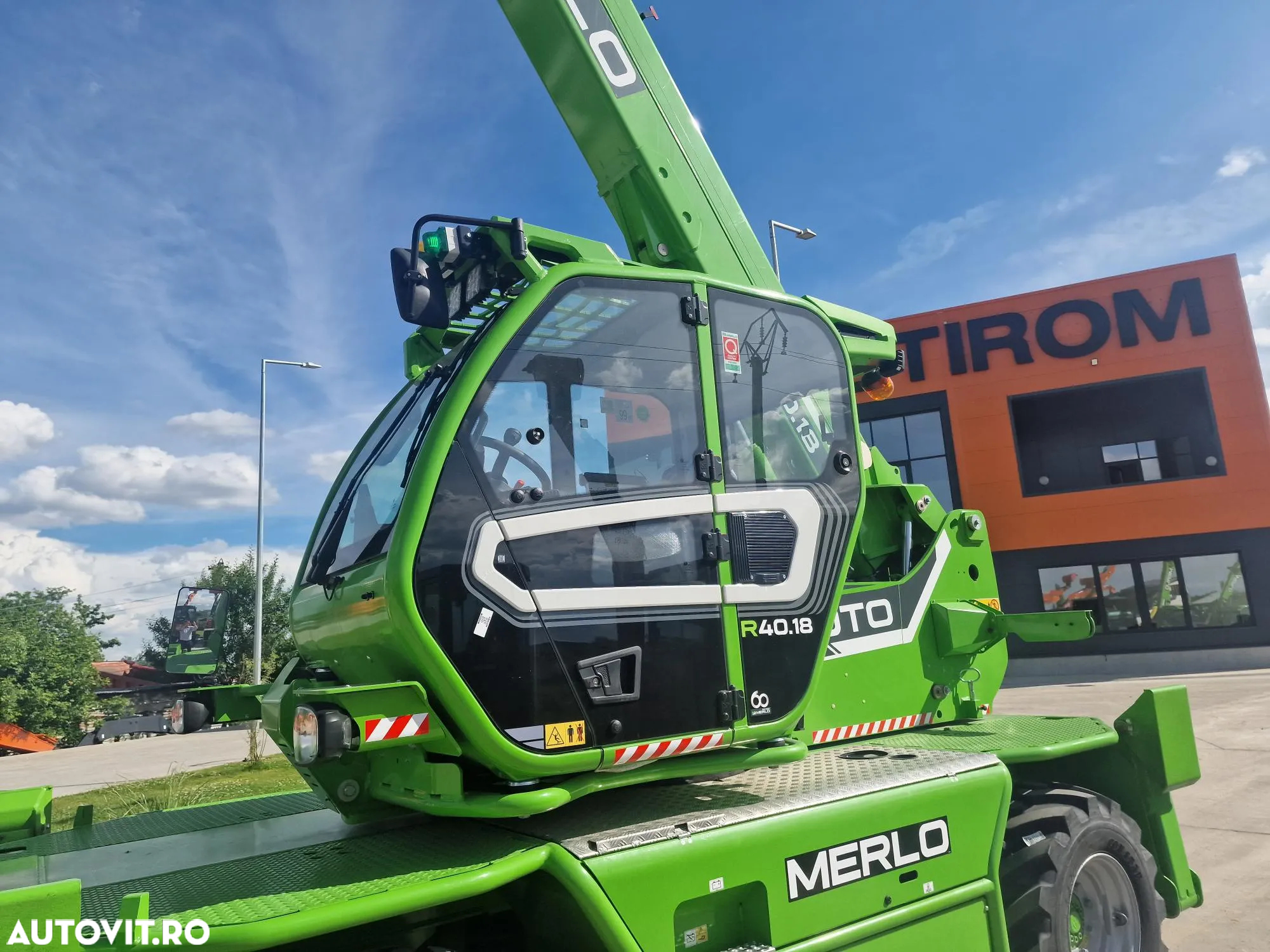 Merlo ROTO la 18m, Furci, cupa, AC, Cupla rapida, posibilitate leasing 5 ani, garantie 2 ani, nefolosit, produs in Italia-PROMOTIE 163.000 EUR+Tva - 24
