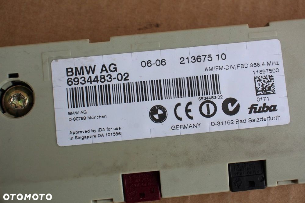 Wzmacniacz anteny moduł BMW 6 model e63 e64 6934483 - 2