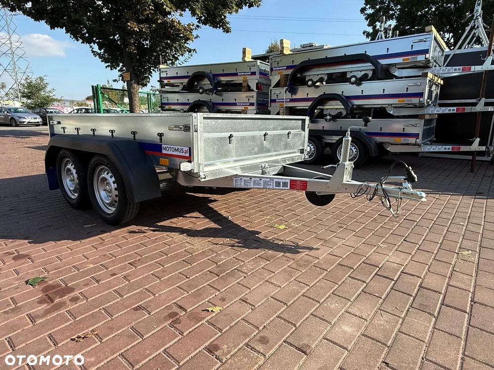 Niewiadów Przyczepa Niewiadów N423T 224x138x35cm 2 oś 750kg burty boczne 2mm Częstochowa MOTOMUS dostawa pod dom - 2