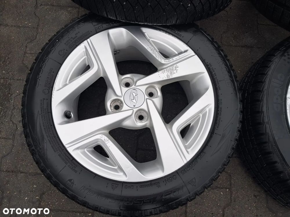 KOMPLET KÓŁ KOŁO FELGA HYUNDAI I10 III 15 185/55 15 - 4