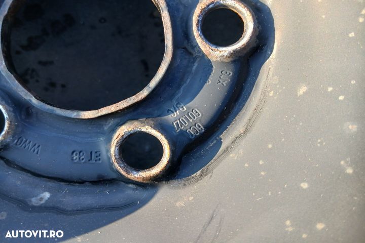 Jante tabla cu anvelope 15 - set 6C0601027B 6JX15H2 ET38 185/60 R15 6 - 4