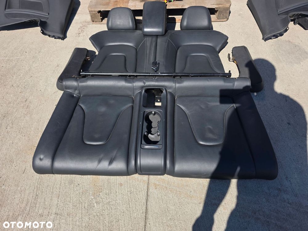 FOTEL FOTELE AUDI A5 8T COUPE CABRIO SKÓRA S LINE PODGRZEWANE KOMPLET *1*!! - 2