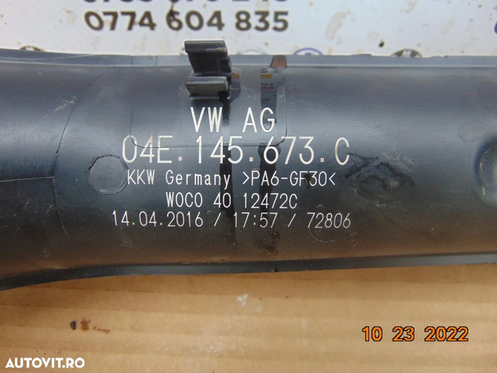 Conducta aer VW 1.4tsi 1.2 tsi Golf 7 Polo Touran Tiguan Audi a3 8v tubulatura aer Seat leon ibiza - 2