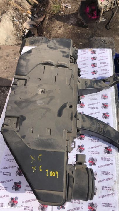 Carcasa filtru aer bmw x5, x6 e71, e71 2009 1371 7798340-05, 10 226 10 s03