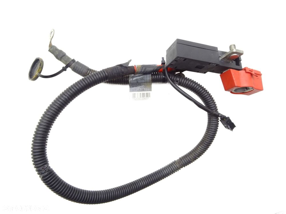 Przewód klema pirotechniczna plusowa kabel 9160100 bmw 325i e93 cabrio 3.0 - 1