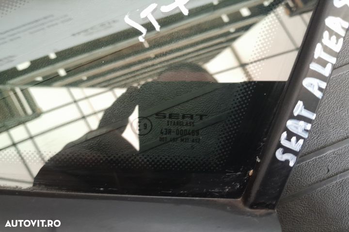 Geam usa fata stanga 43R-000469 43R-000469 Seat Altea 1 [2004 - 2009] - 3