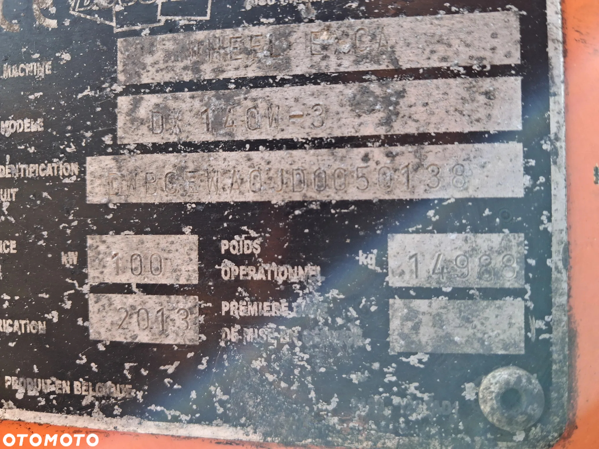 Doosan DX 140 W - 3 - 8