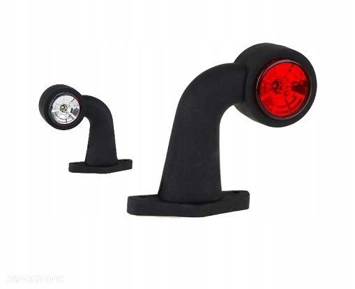 Lampa obrysowa - gabarytowa ukośna L krótka LED - 1