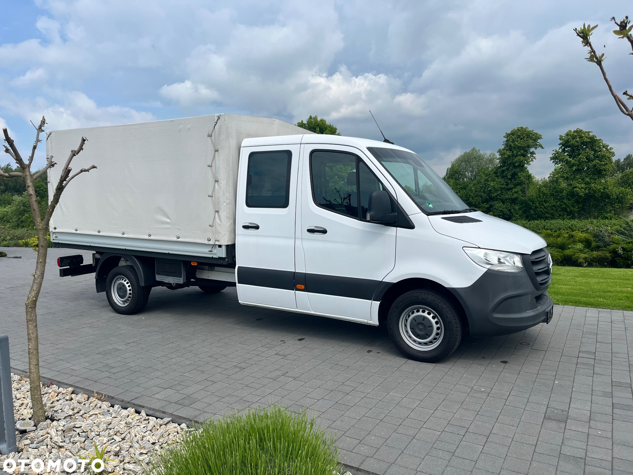 Mercedes-Benz Sprinter 316 2.2 CDI / DOKA / MAX / tylko 66 tyś km / klima / hak 3,5 t / brygadòwka / 6 miejsc / paka 3,4x2,03 m - 7