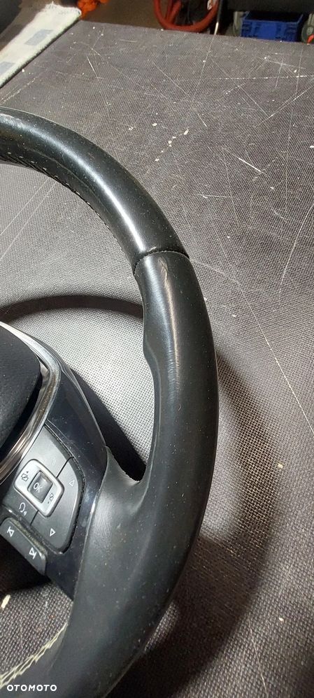 Kierownica skórzana  vw t6 pod wielofunkcję - 8
